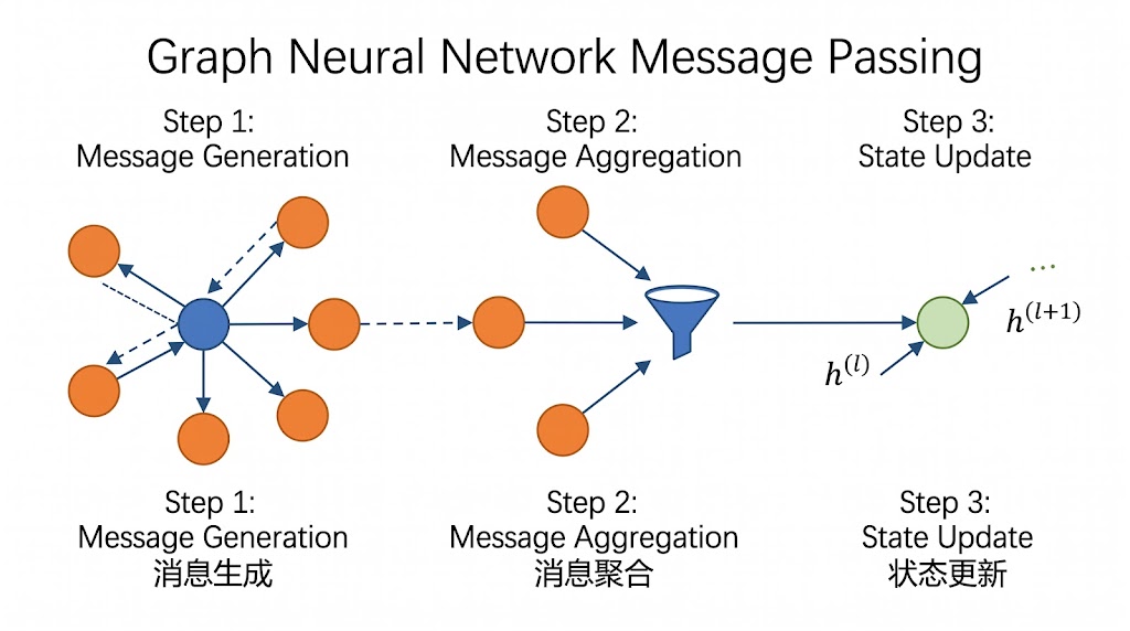 GNN消息传递机制