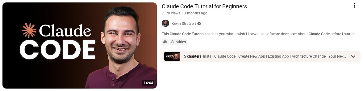 Claude Code Tutorial for Beginners