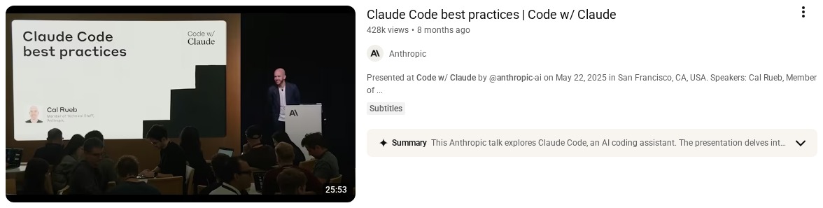 Claude Code best practices