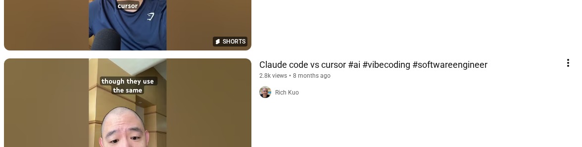 The biggest difference between Claude Code and Cursor