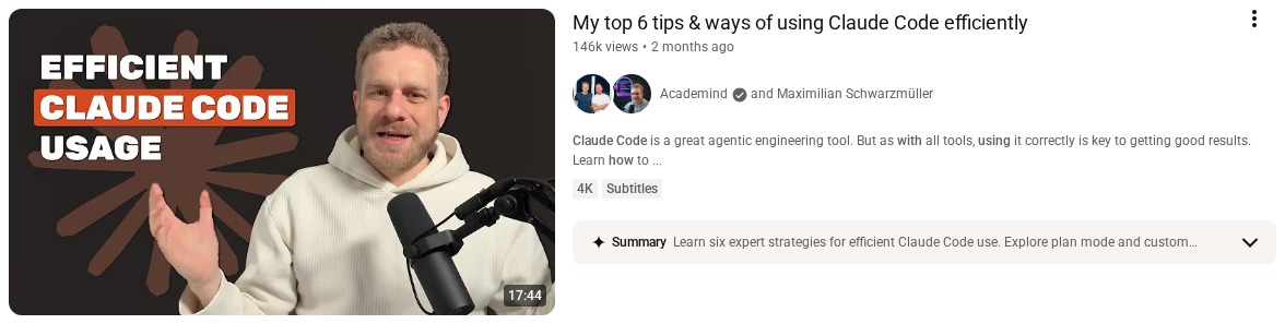 My top 6 tips & ways of using Claude Code efficiently