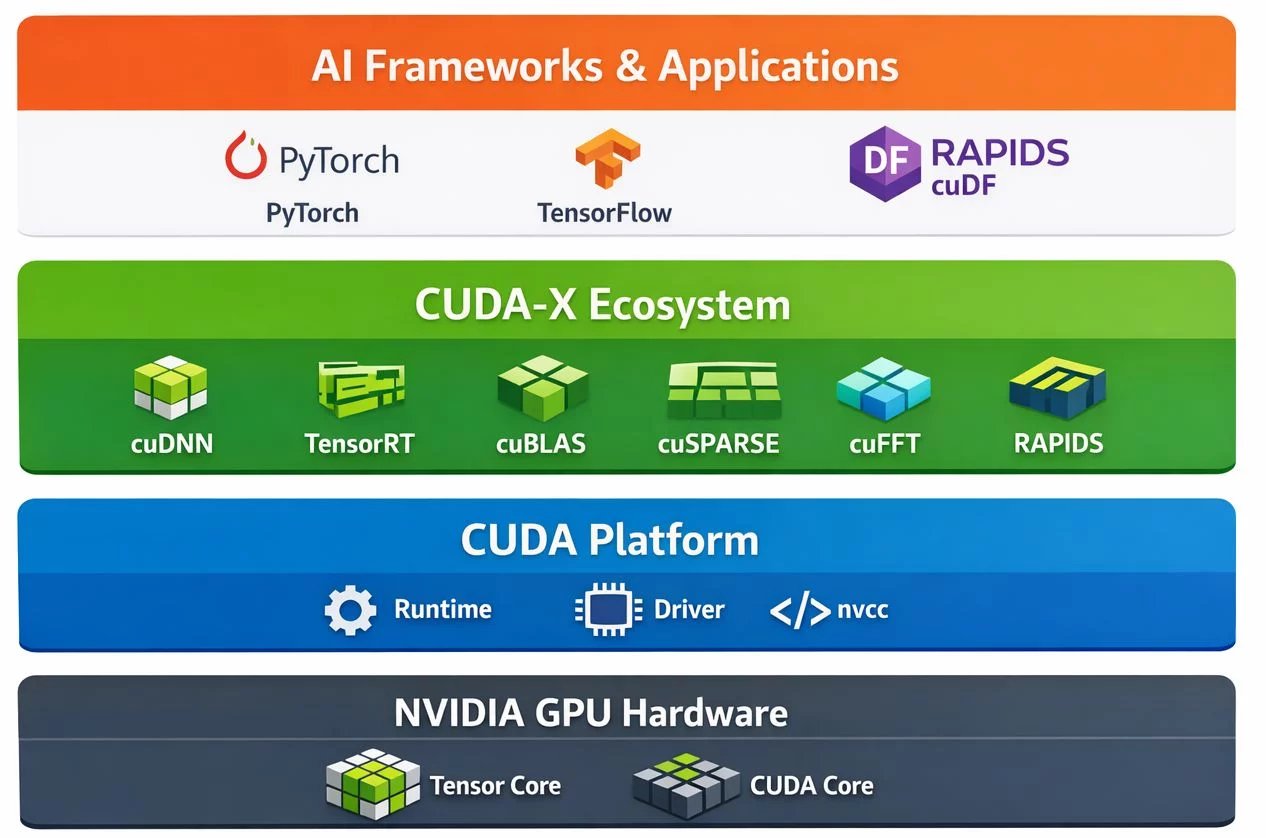 CUDA生态系统架构栈