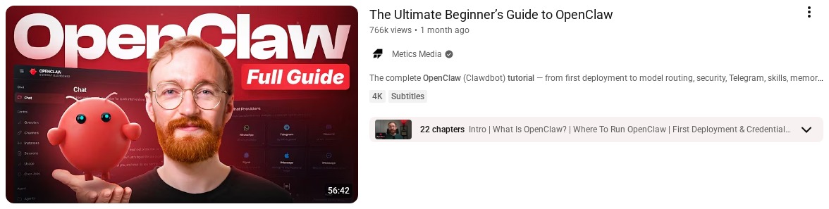 The Ultimate Beginner's Guide to OpenClaw