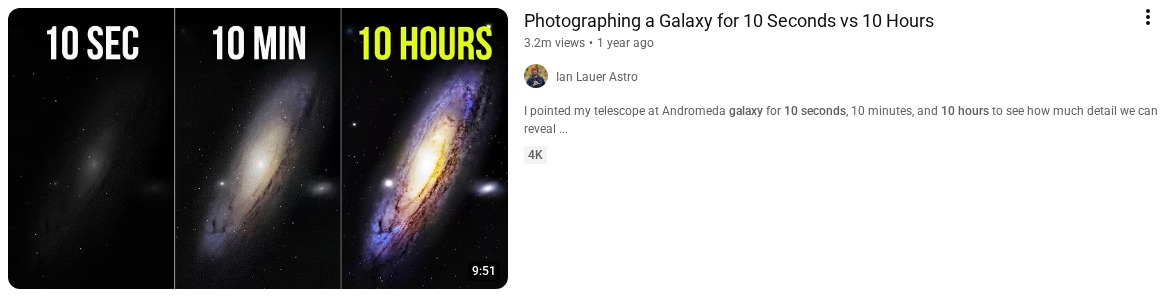 Galaxy Photography