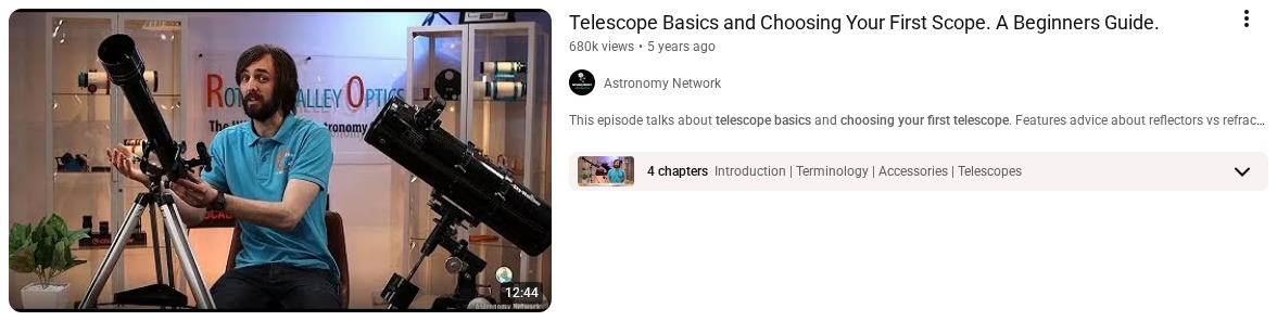 Telescope Guide