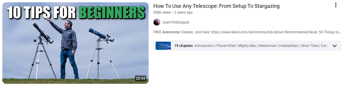 Use Any Telescope