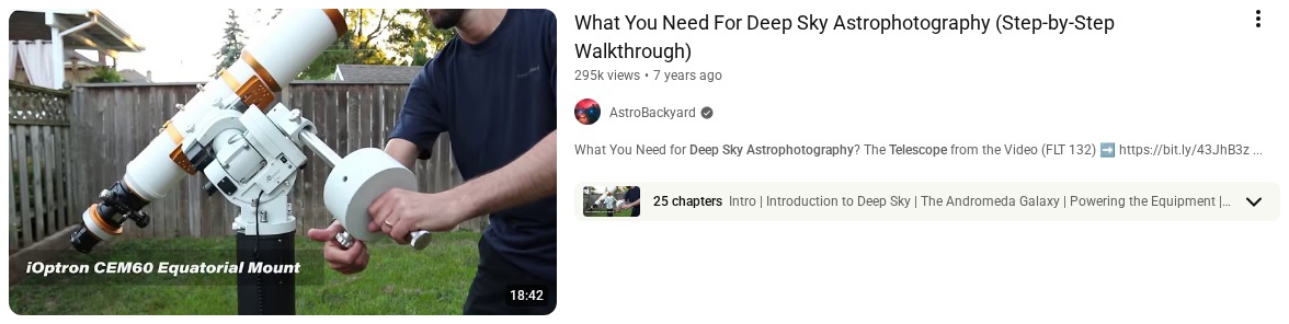 Deep Sky Astrophotography