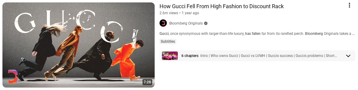 Gucci Documentary