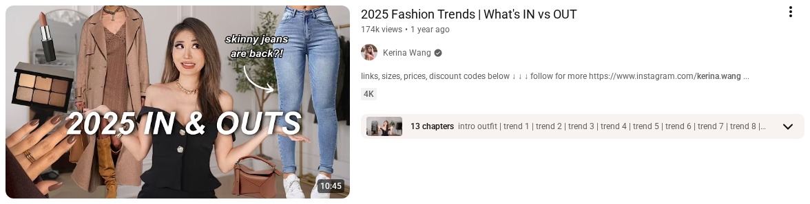 Fashion Trends 2025